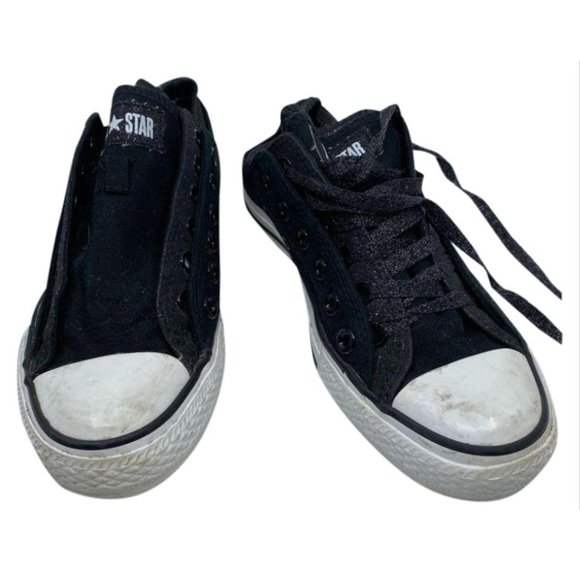 Converse Other - CONVERSE Sneakers White Black Men's Size 5